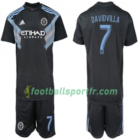 Tenue New York City DAVIDVILLA 7 Enfant Extérieur 2018-2019 Maillot de Foot